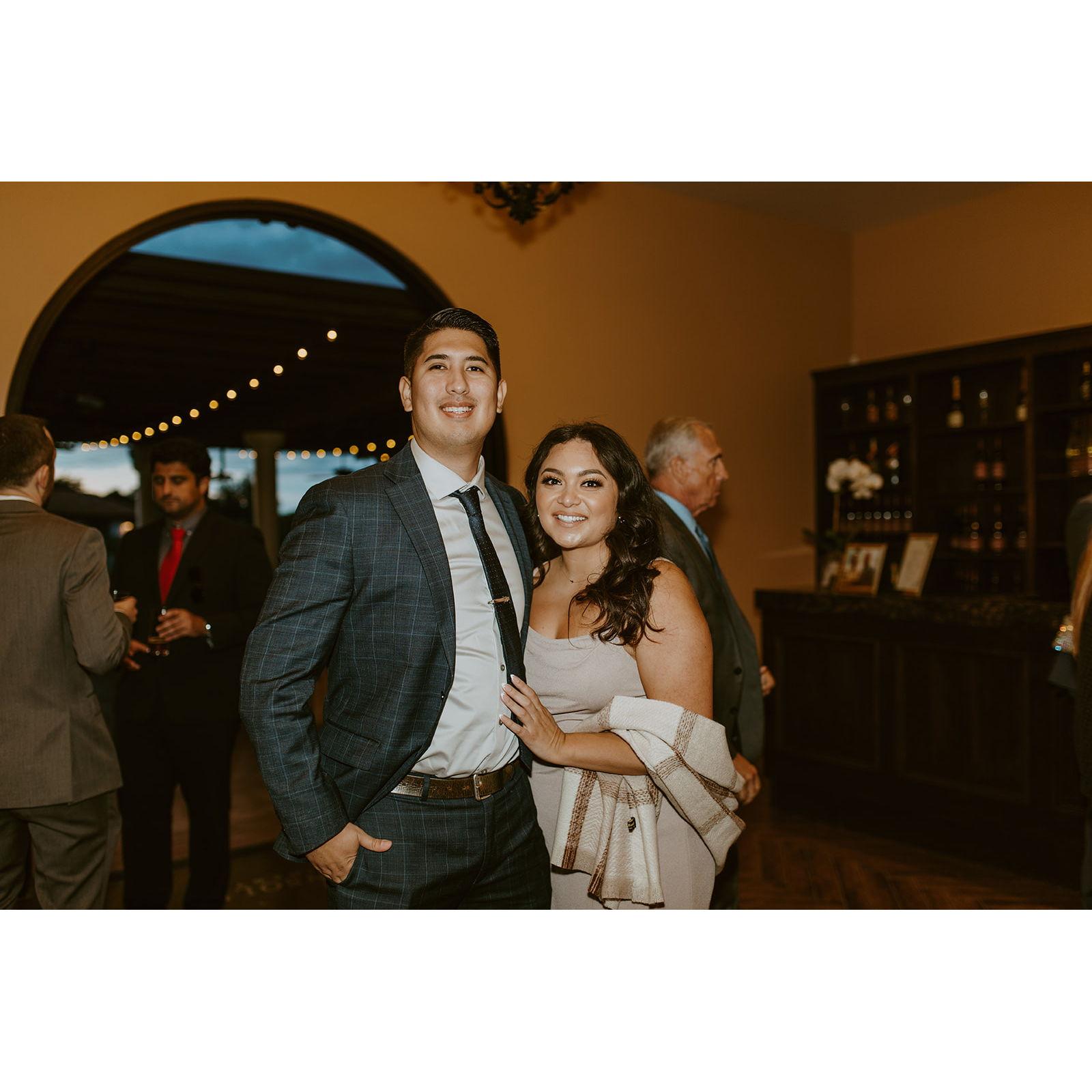 May 5th - Celebrating at a friend's wedding