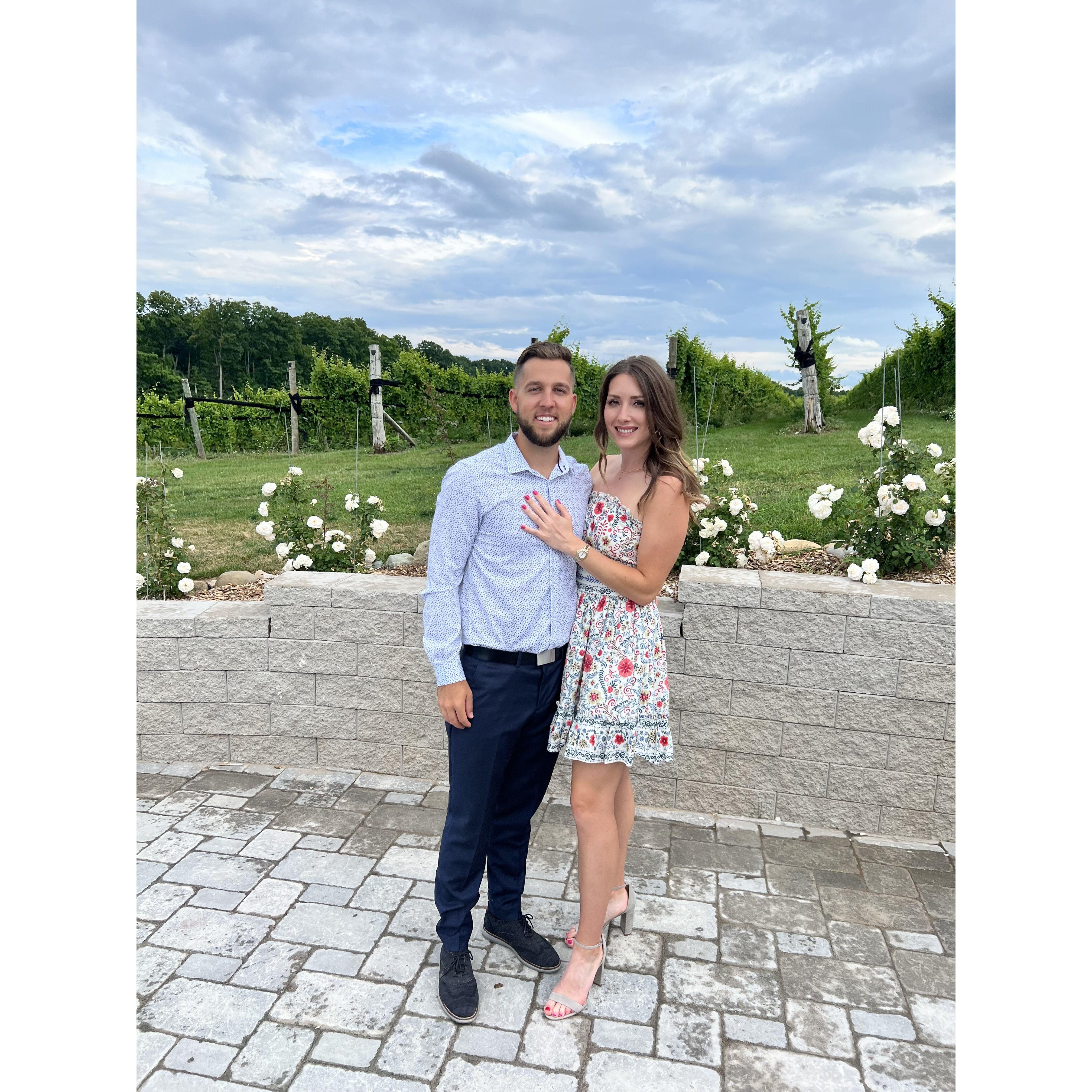 Alexis and Cole's wedding.