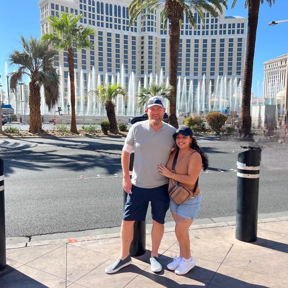 Bellagio Fountains in Vegas