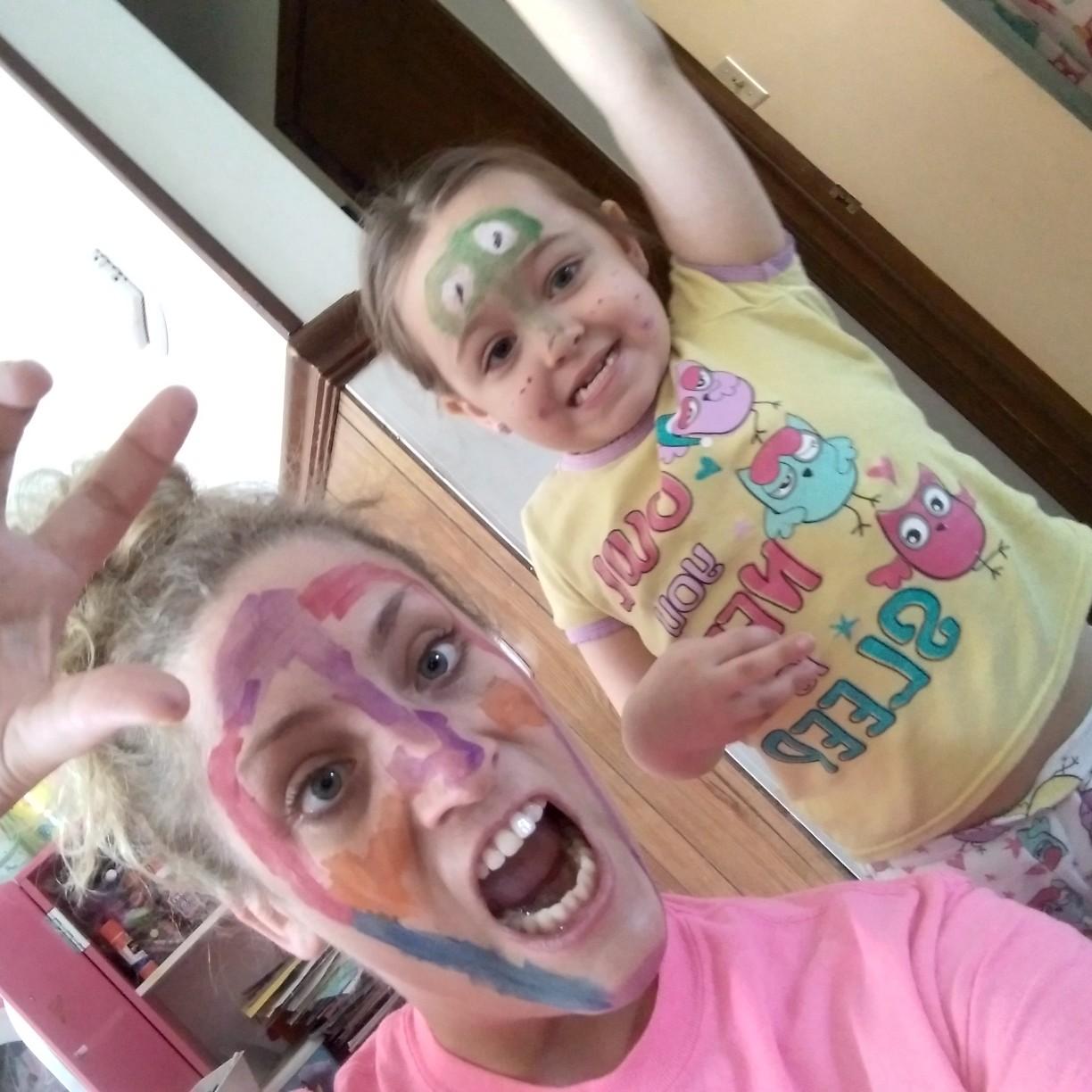 rainbow princess and princess frog 🐸