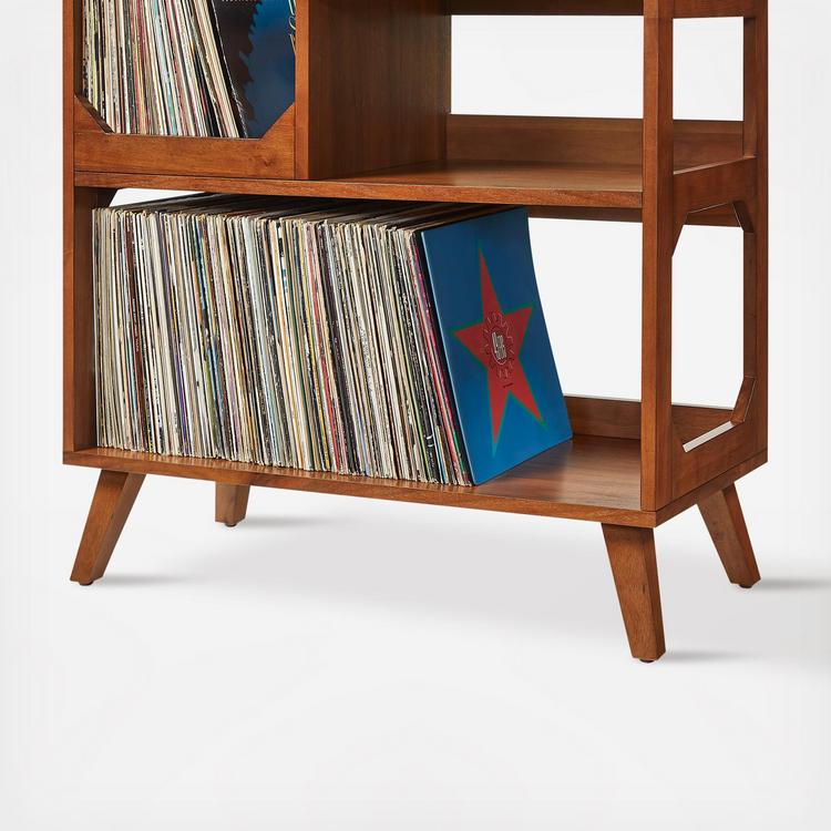 Crosley Furniture, Asheville Medium Record Storage Console | Zola