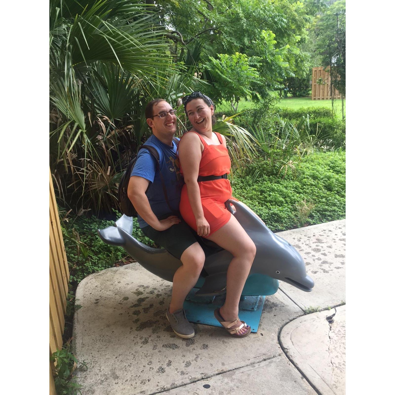 Our first of hopefully many visits to to Weeki Wachi, Florida, where mermaids and 50s kitsch are alive