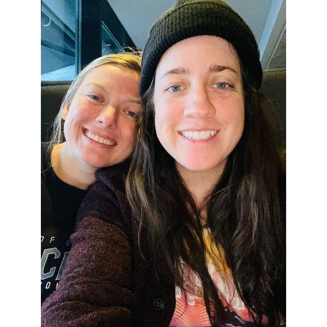 Our first European Train ride together.