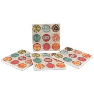 Thirstystone Cheers 4-Pc. Coaster Set