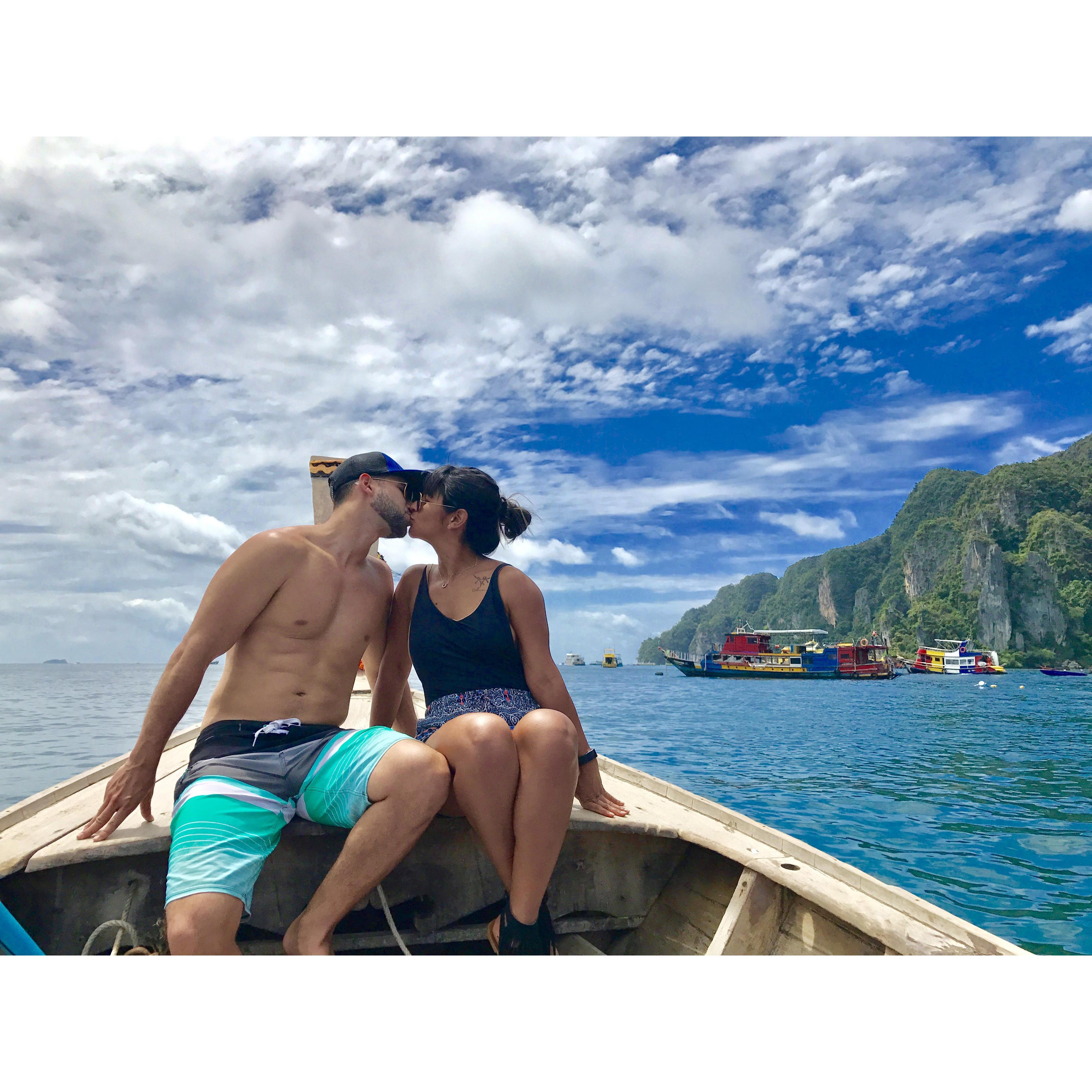 Traveling is our favorite thing to do, when able to.