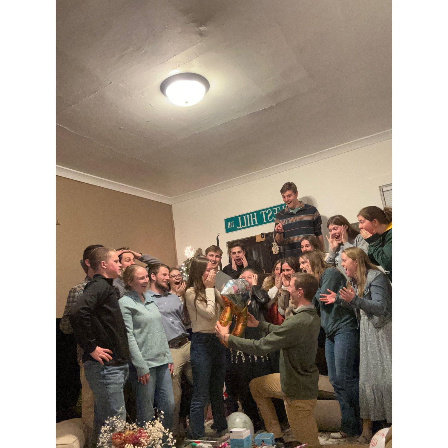 Our Engagement party!