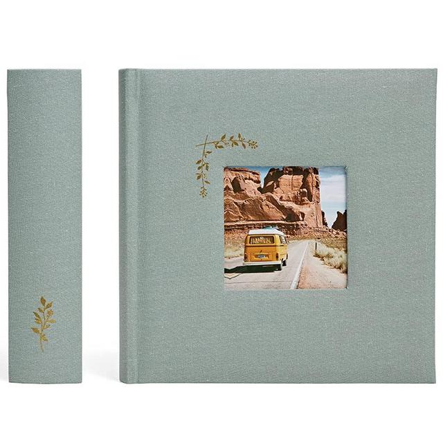 Luxury Linen Photo Album with Acid Free Pockets, Traditional Book Bound with Hard Cover, 200 Pockets for 4x6 Photos, Photo Book for Wedding, Family Pictures, Gifts, Anniversary or Baby Shower