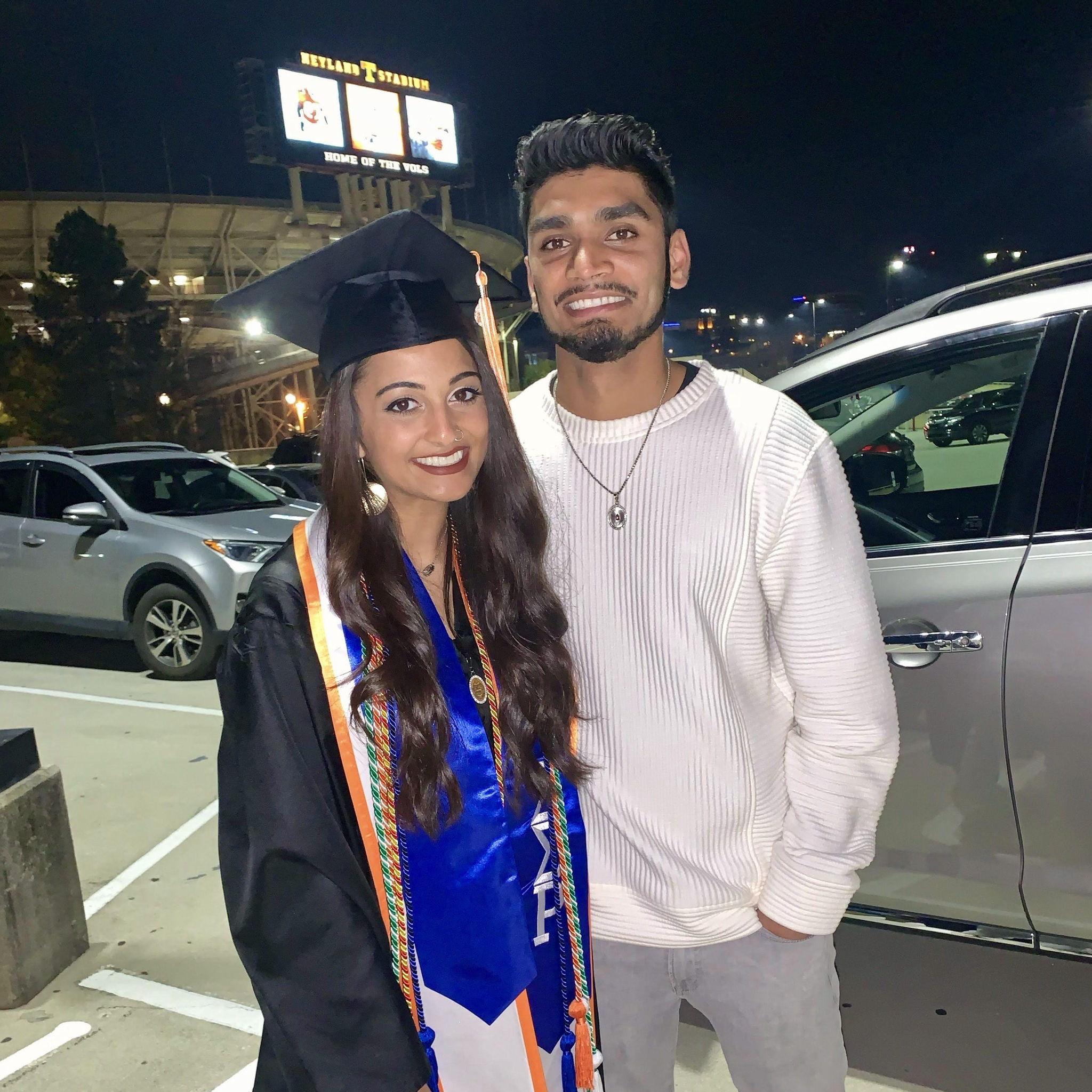 Pinal's turn!! Happy grad to the college sweethearts || November 2020