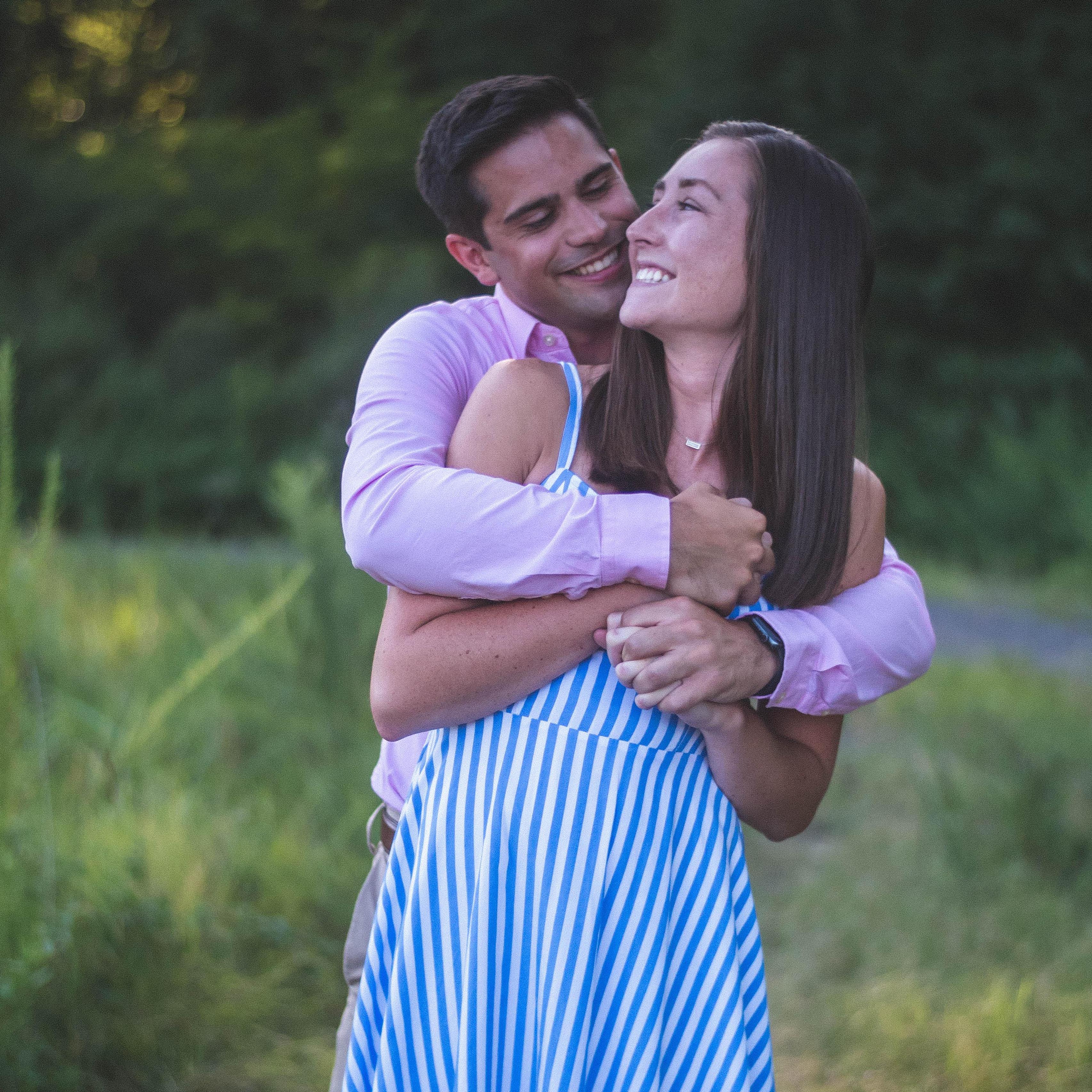 little did she know that a couple minutes later we would be engaged!