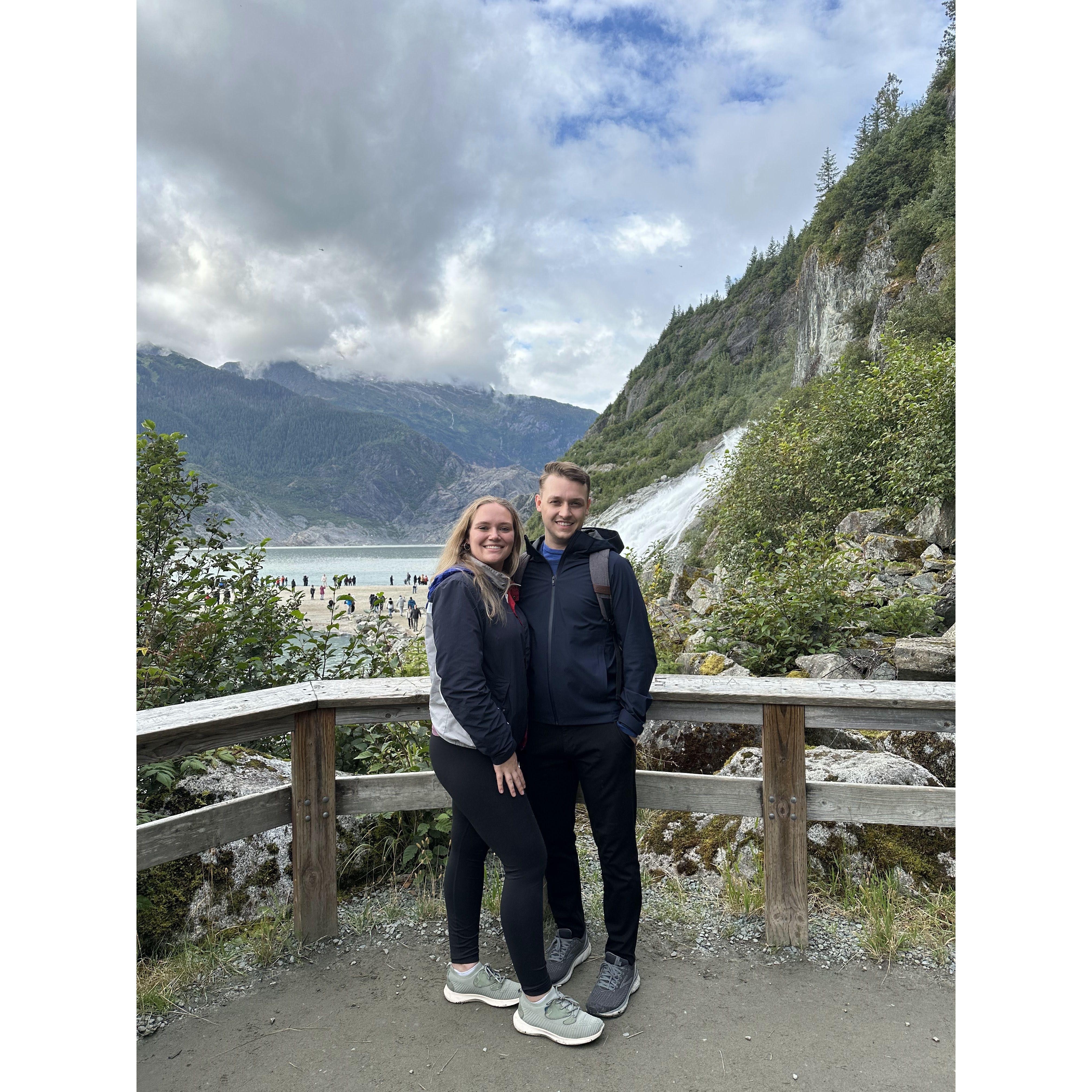 Juneau, AK. We got to see the Mendenhall Glacier!