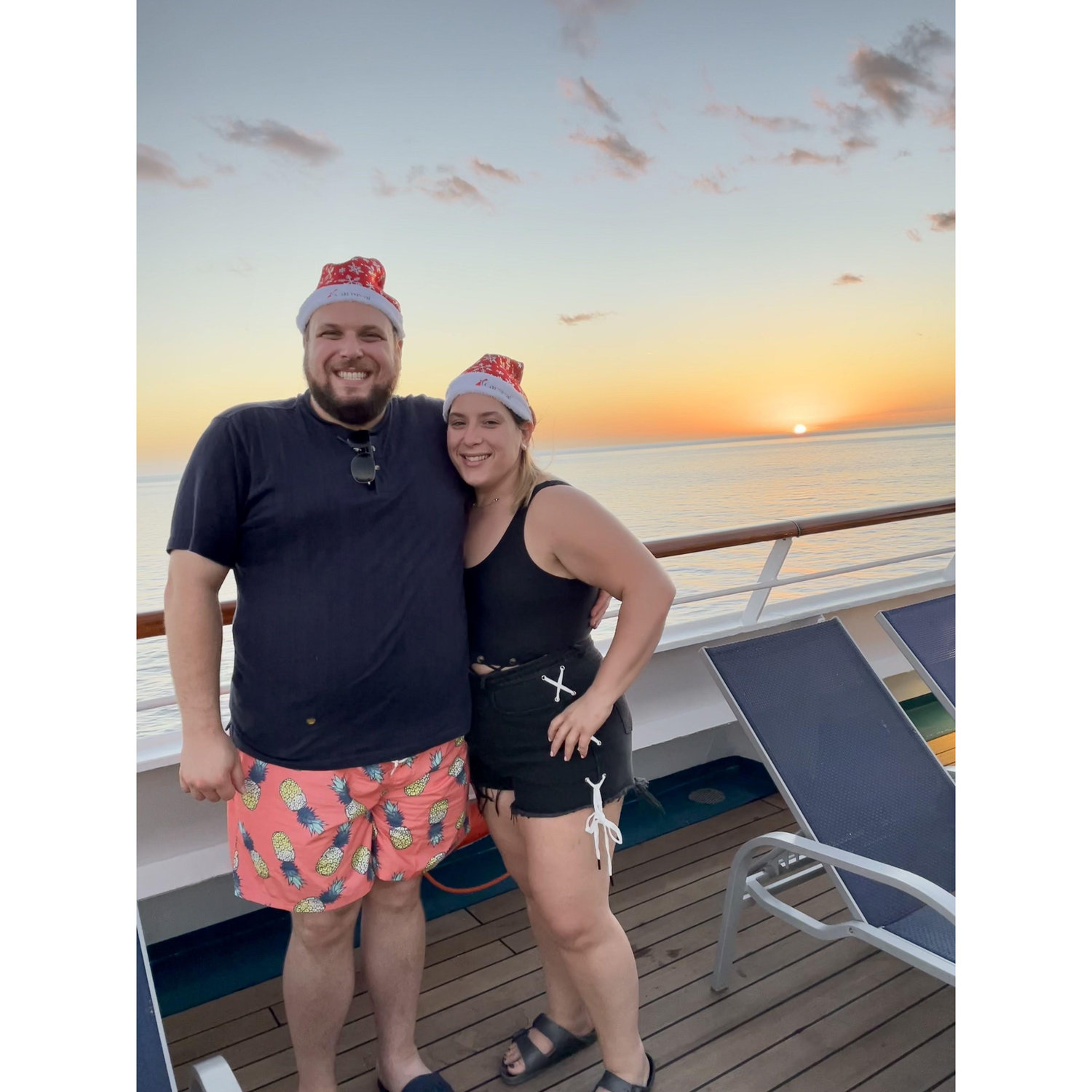 Our first cruise together.