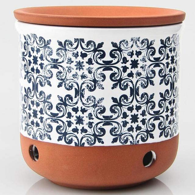 Okavango Garlic Keeper - Terracotta Garlic Container - Garlic Storage - Garlic Holder Countertop - Garlic Holder Ceramic - Garlic Jar - Garlic Saver - Garlic Bowl - Garlic Cellar