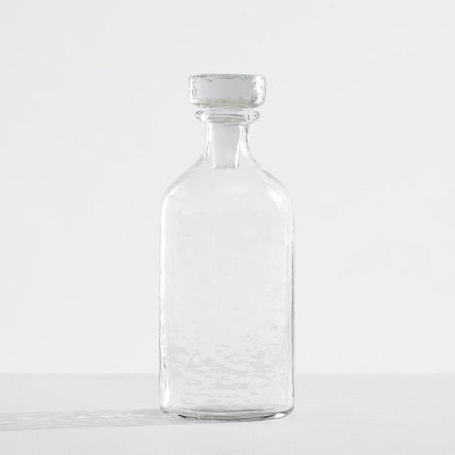 Hammered Glass Liquor Decanter