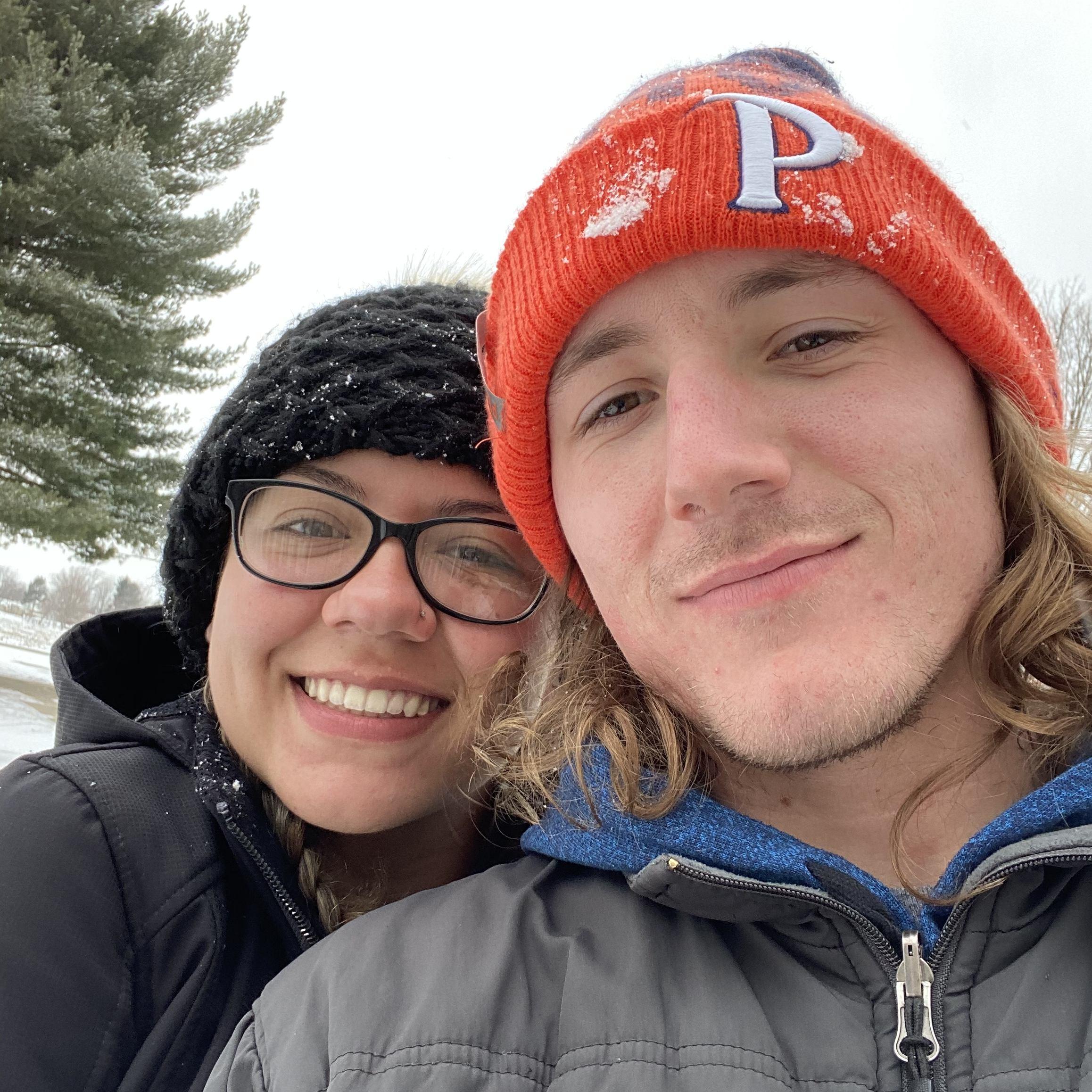 We have spent almost every new year together, this one was 2020 in Indiana