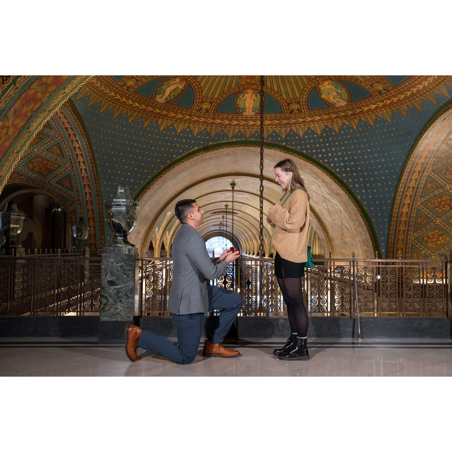 Engagement 12.16.2023, Fisher Building, Detroit MI.