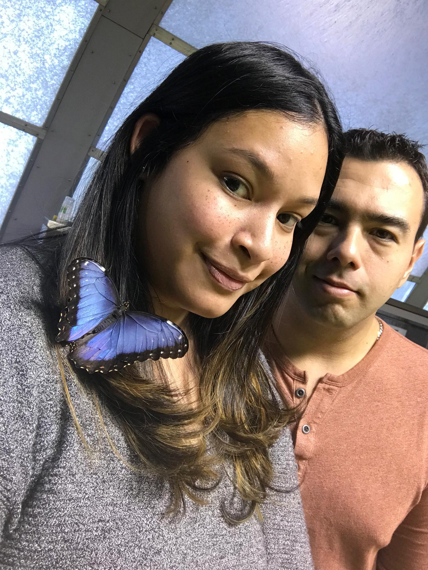 This butterfly landed on me and wouldn’t move for about 30 minutes. Needless to say we needed to take advantage of the photo op! 🦋