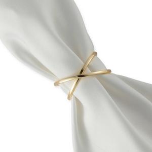 Kassatex Eternity Napkin Ring in Gold