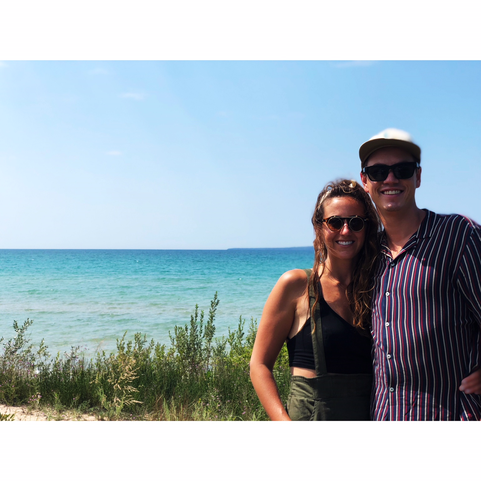 CELEBRATING POLLY AND PETE'S WEDDING ON BEAVER ISLAND, AUGUST 2018