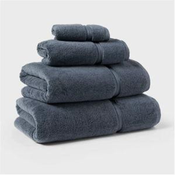 Spa Plush Bath Towel Slate Blue - Threshold™