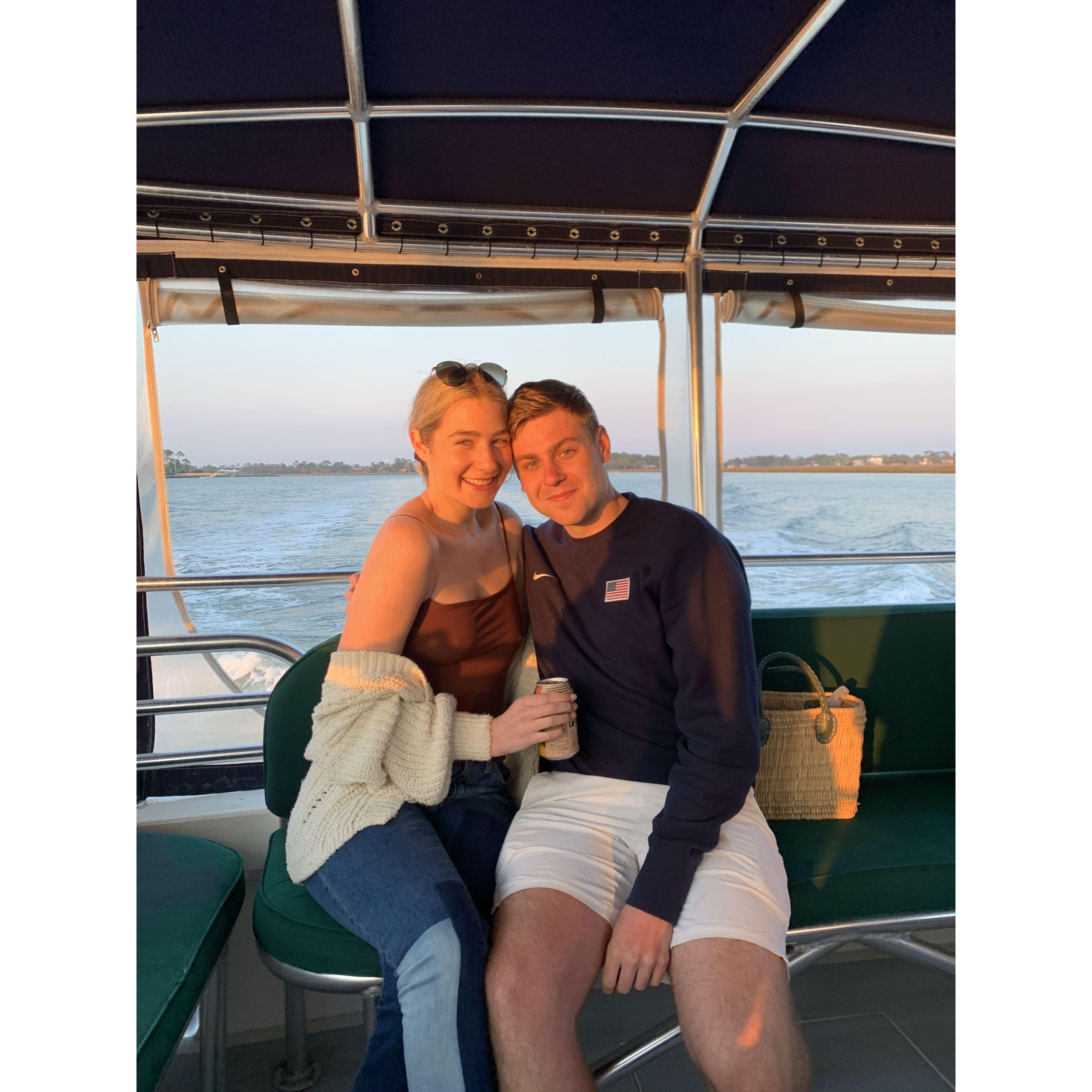 Dolphin tour in Savannah, GA