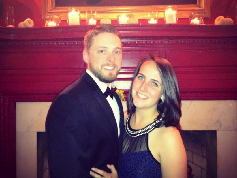 Brian (best man) and Rachel's wedding