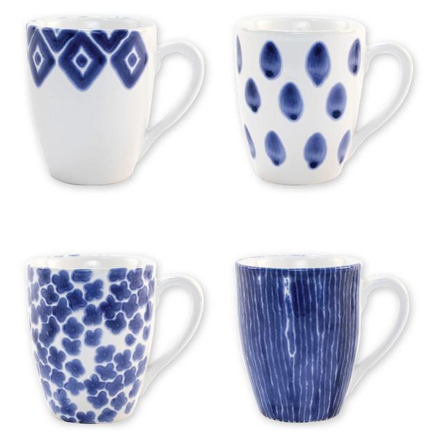 viva by VIETRI Santorini Mugs (Set of 4)