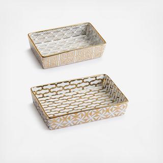 La Cite Nesting Catchall Trays 2-Piece Set