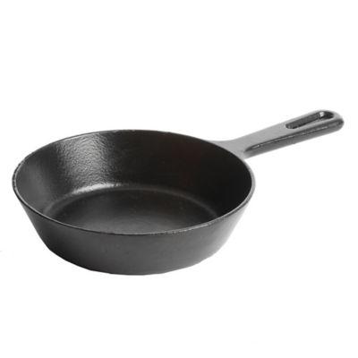 Artisanal Kitchen Supply® Pre-Seasoned Cast Iron 5.75-Inch Mini Skillet in Black