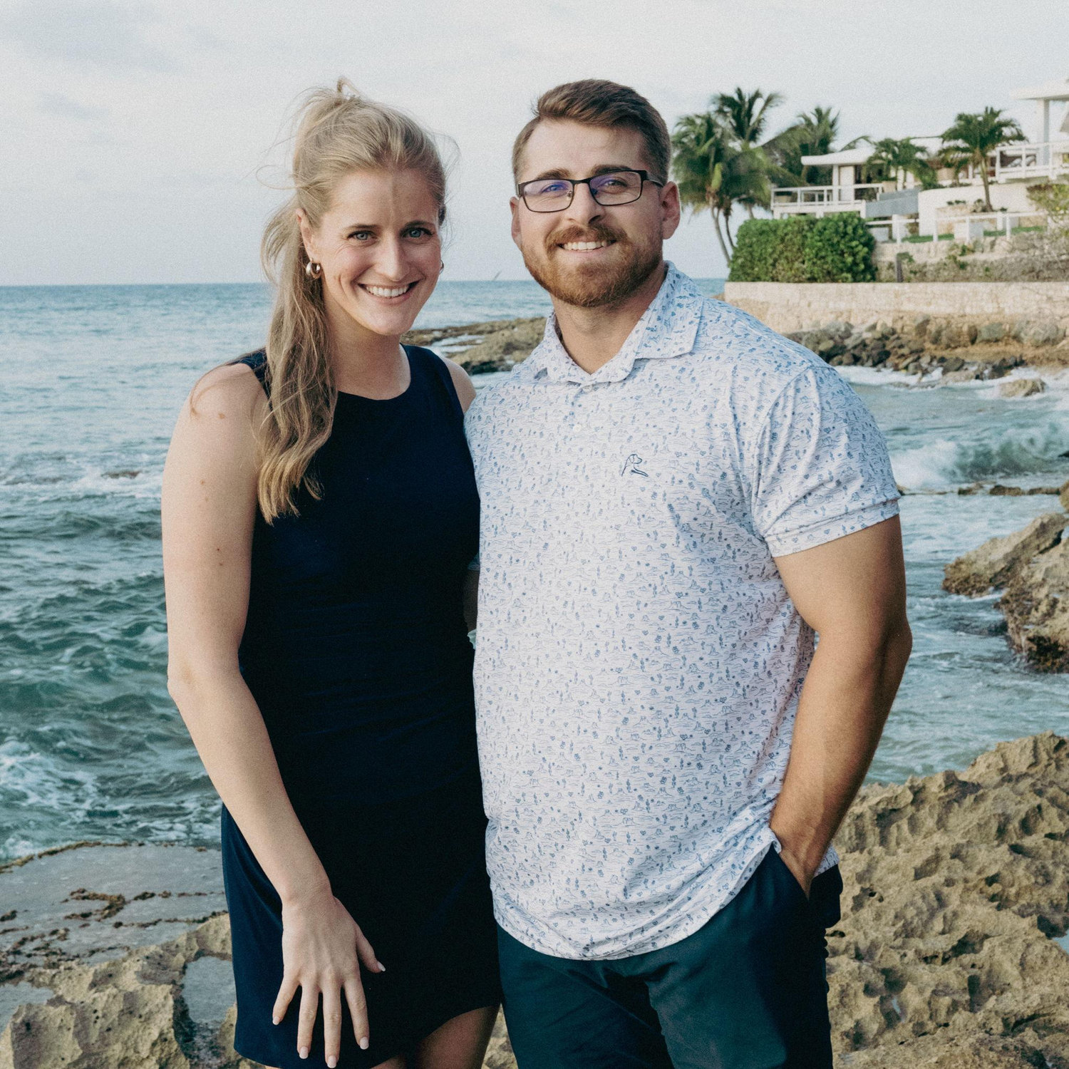 Celebrating our besties - Christian & Anna - in St. Croix