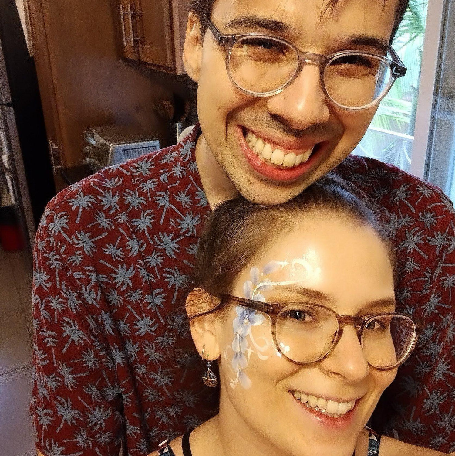 Face paint from LA zoo! August 2023