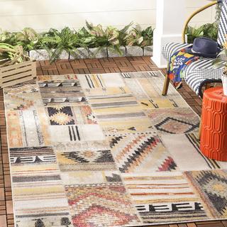 Montage Transitional Geometric Area Rug