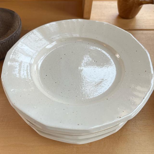 Stonington (CT) made pottery plates (4) - Ahmee Ceramics