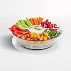 Vaso Grey On-Ice Chip and Dip Tray