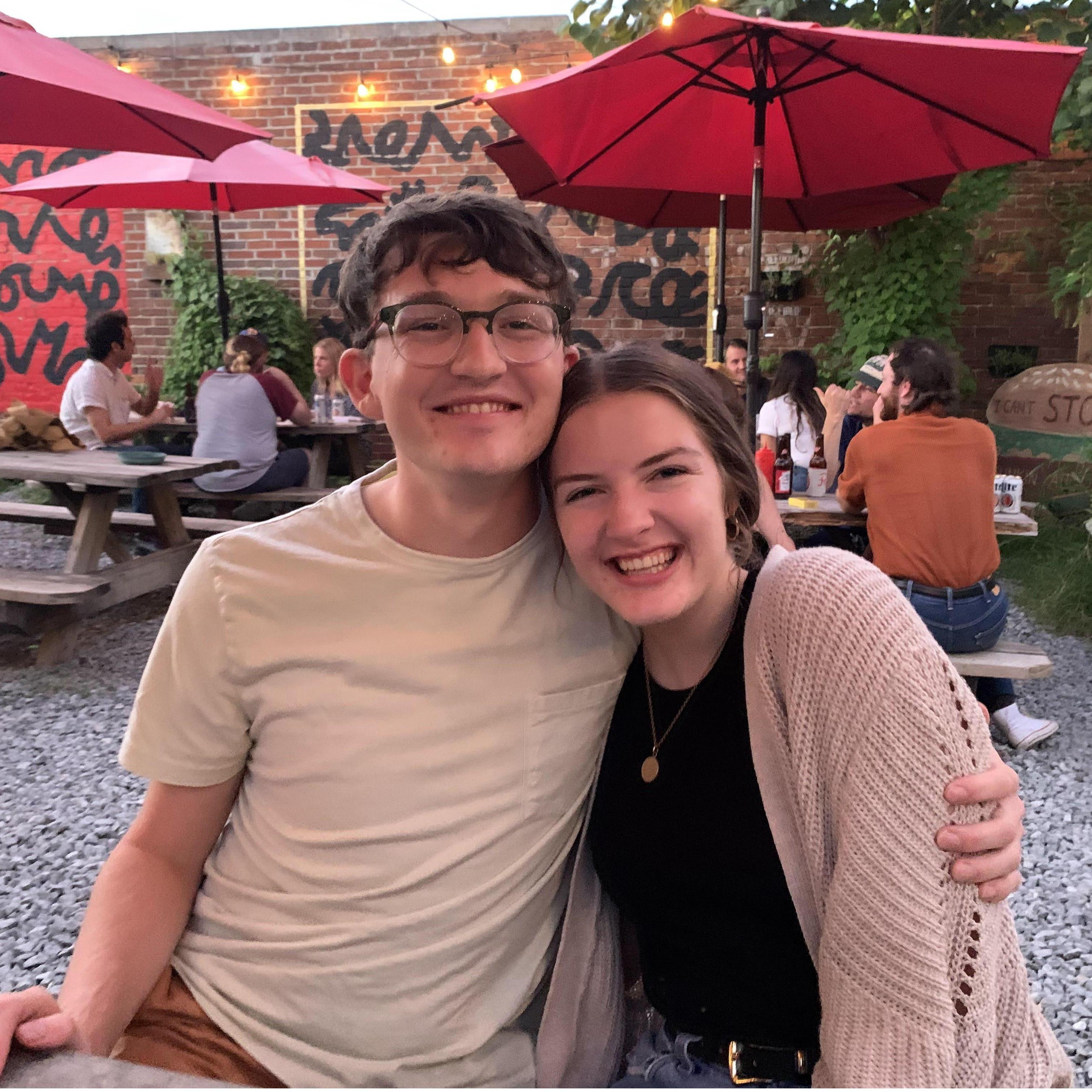 On this day, Hannah and Caleb discovered double dates with Chase and Cecelie are amazing.