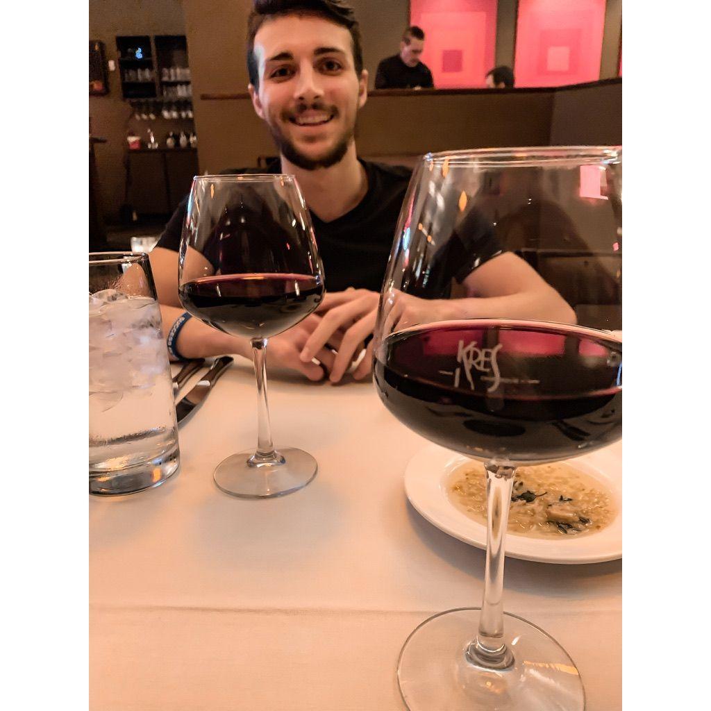 Blayne's birthday dinner before the Khalid concert 2019