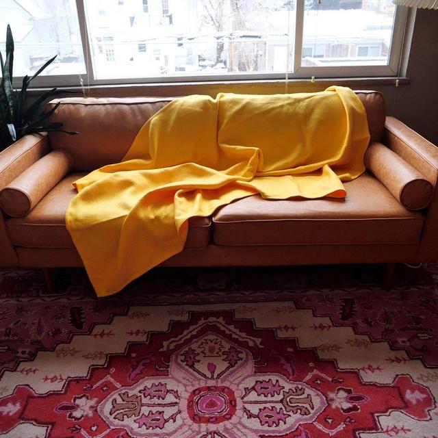 100% Eucalyptus Heavy Throw Blanket