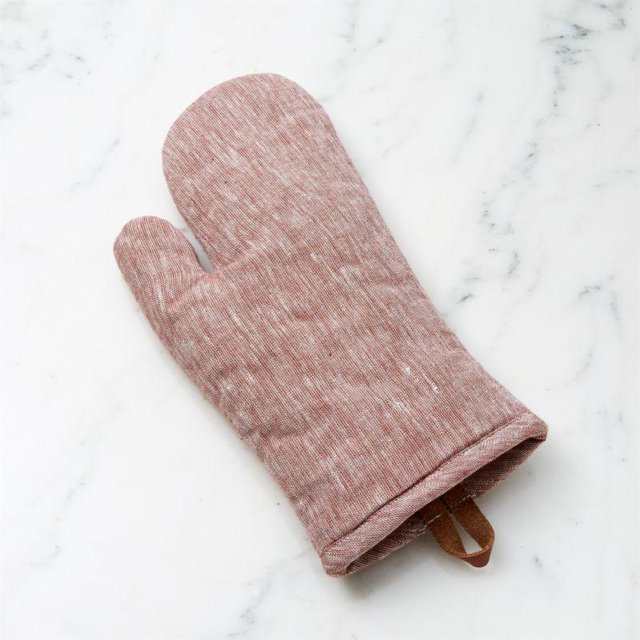 Chambray Henna Oven Mitt