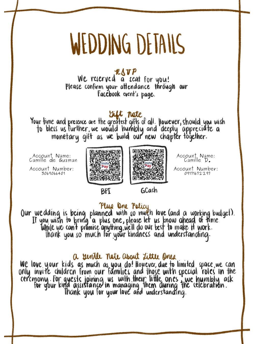 The Wedding Website of Camille De Guzman and Kevin Librojo