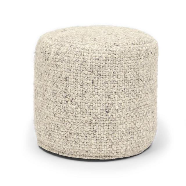 Texa Vanilla Ivory Pouf
