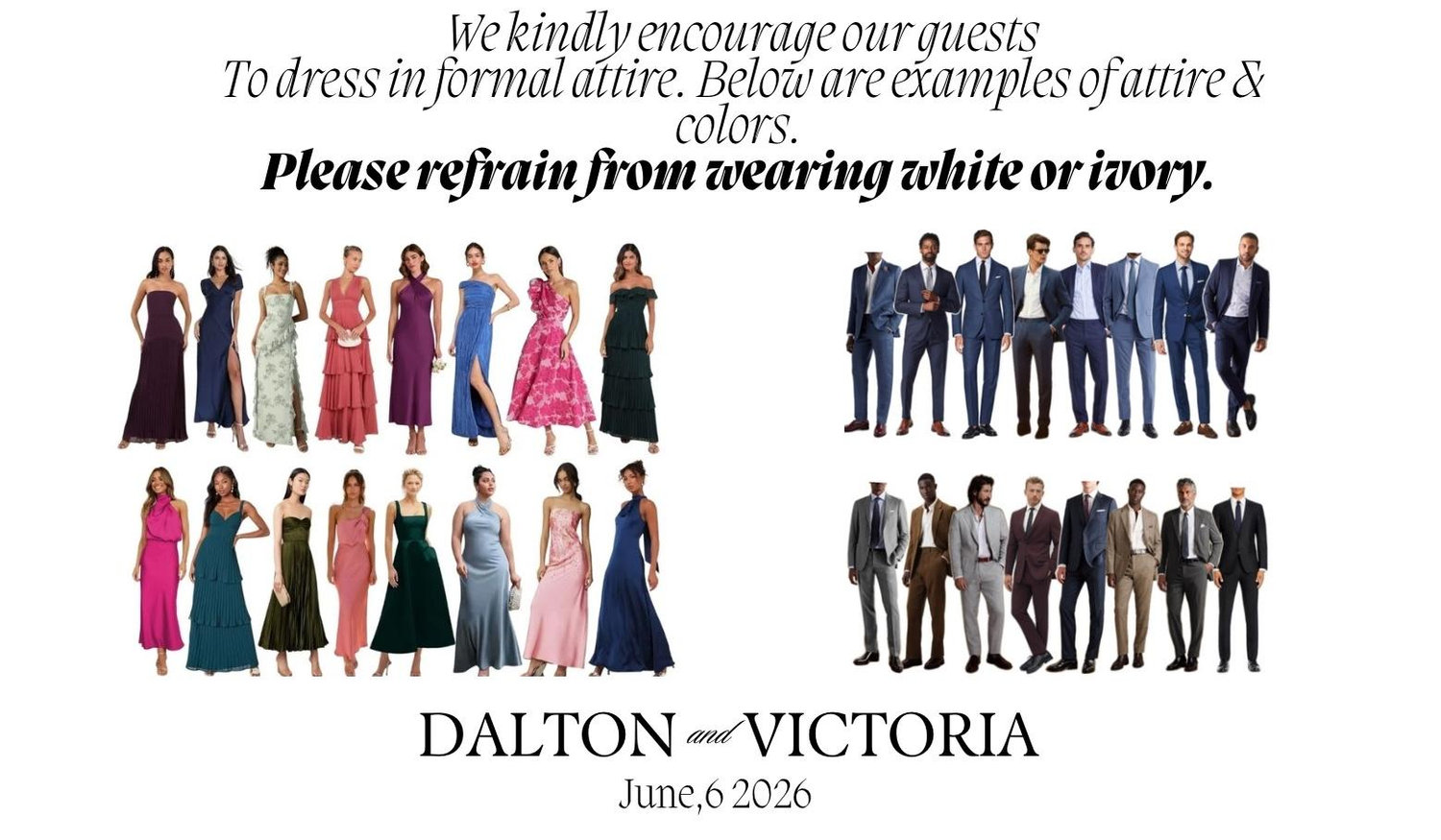 The Wedding Website of Victoria Feliciano and Dalton Moore