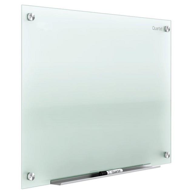 Quartet Glass Whiteboard, Non-Magnetic Dry Erase White Board, 4' x 3', Frosted Surface, Infinity (G4836F)