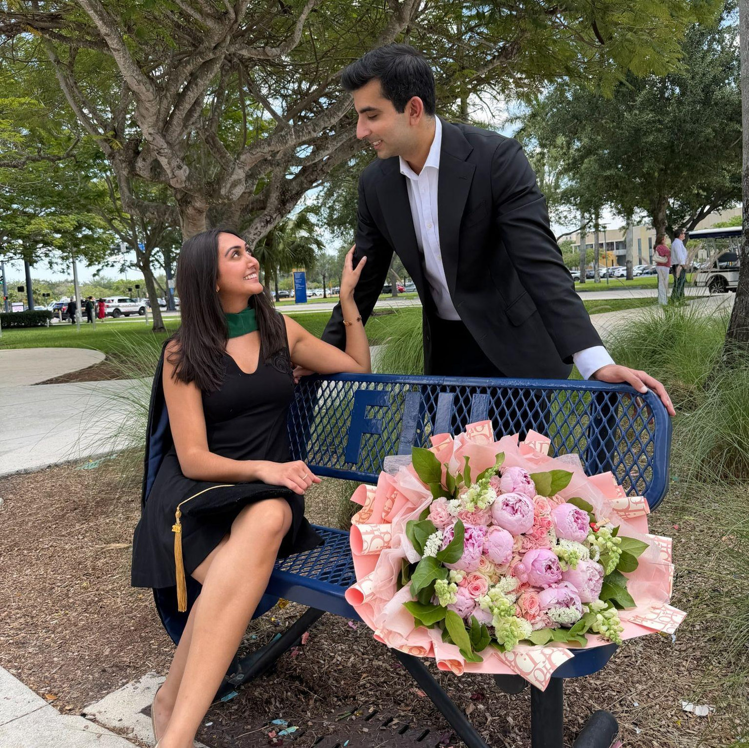 Four years later, we finally reached the day of Sakhi's medical school graduation! FIU is how it all began for us.
