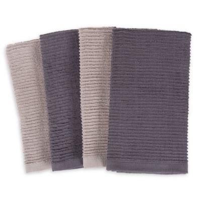 SALT™ Wave Bar Mop Multicolor Kitchen Towels(Set of 4)