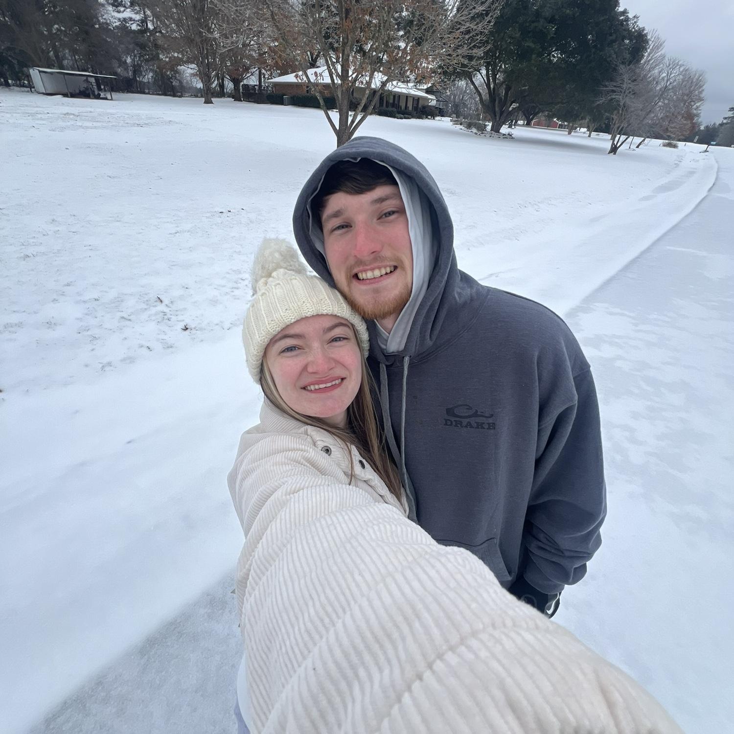 Our first snow day!