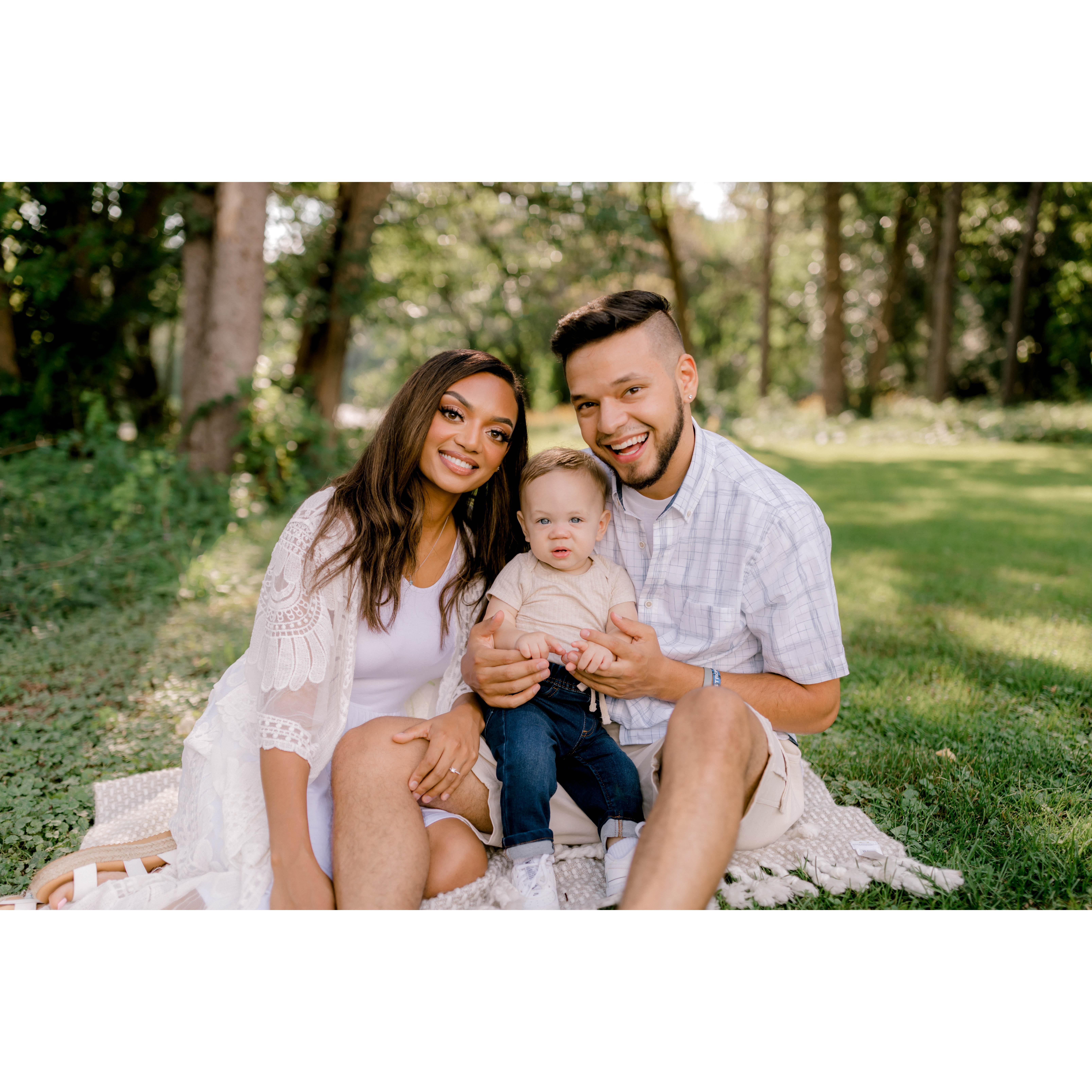 Our first family photo.