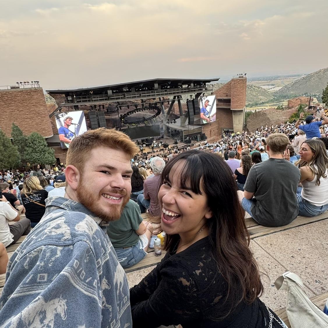 Crossing items off our bucket list! Seeing Mt Joy at Red Rocks!