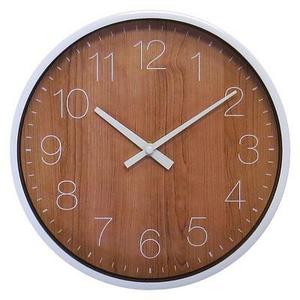 10" Round Wall Clock Walnut Finish - Project 62™