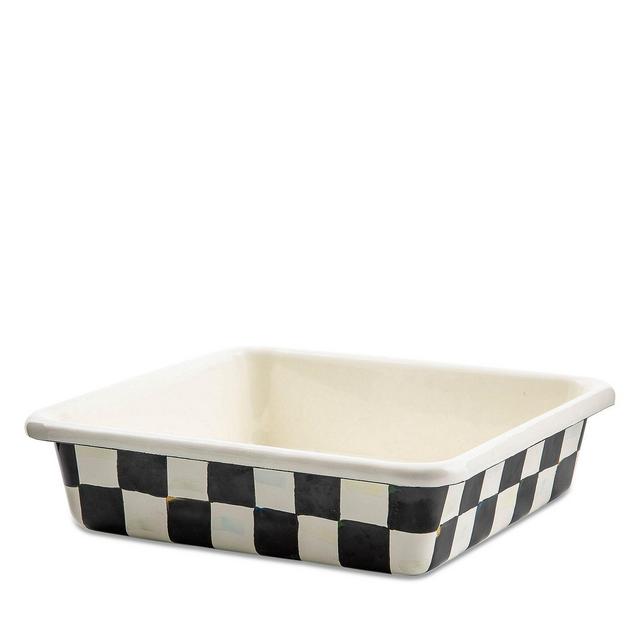 Mackenzie-Childs Courtly Check Enamel Baking Pan