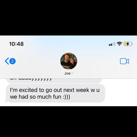 there was about a week in between when Joe asked Mary out and when they actually went out due to Thanksgiving break. both found it extremely hard to wait :)