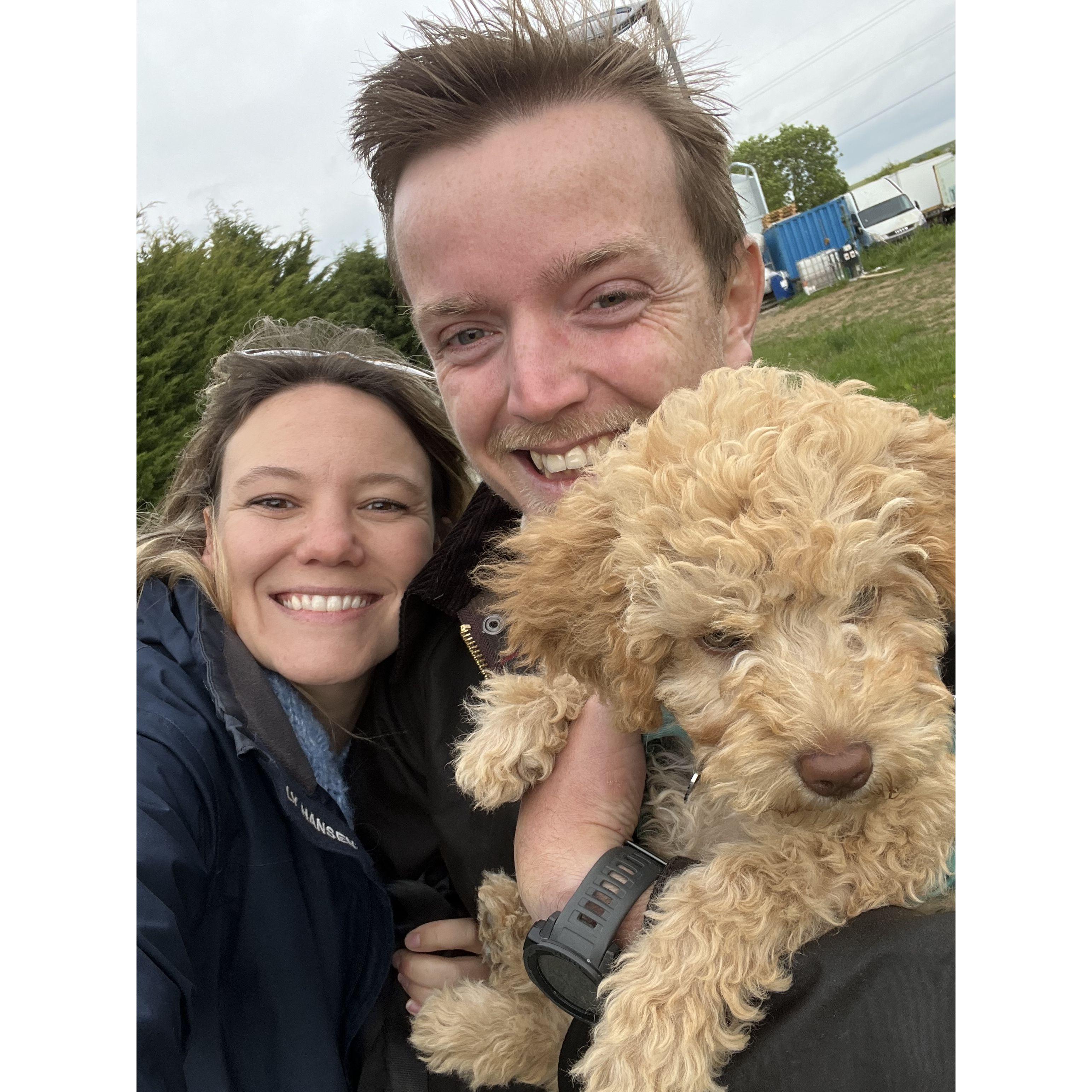 Our new family member Fika!